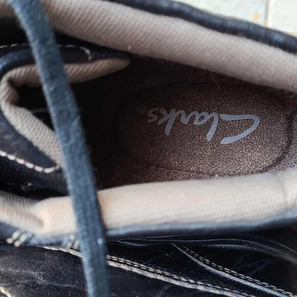 Clarks Mens Classic Leather Boot size 12M - Picture 8 of 11